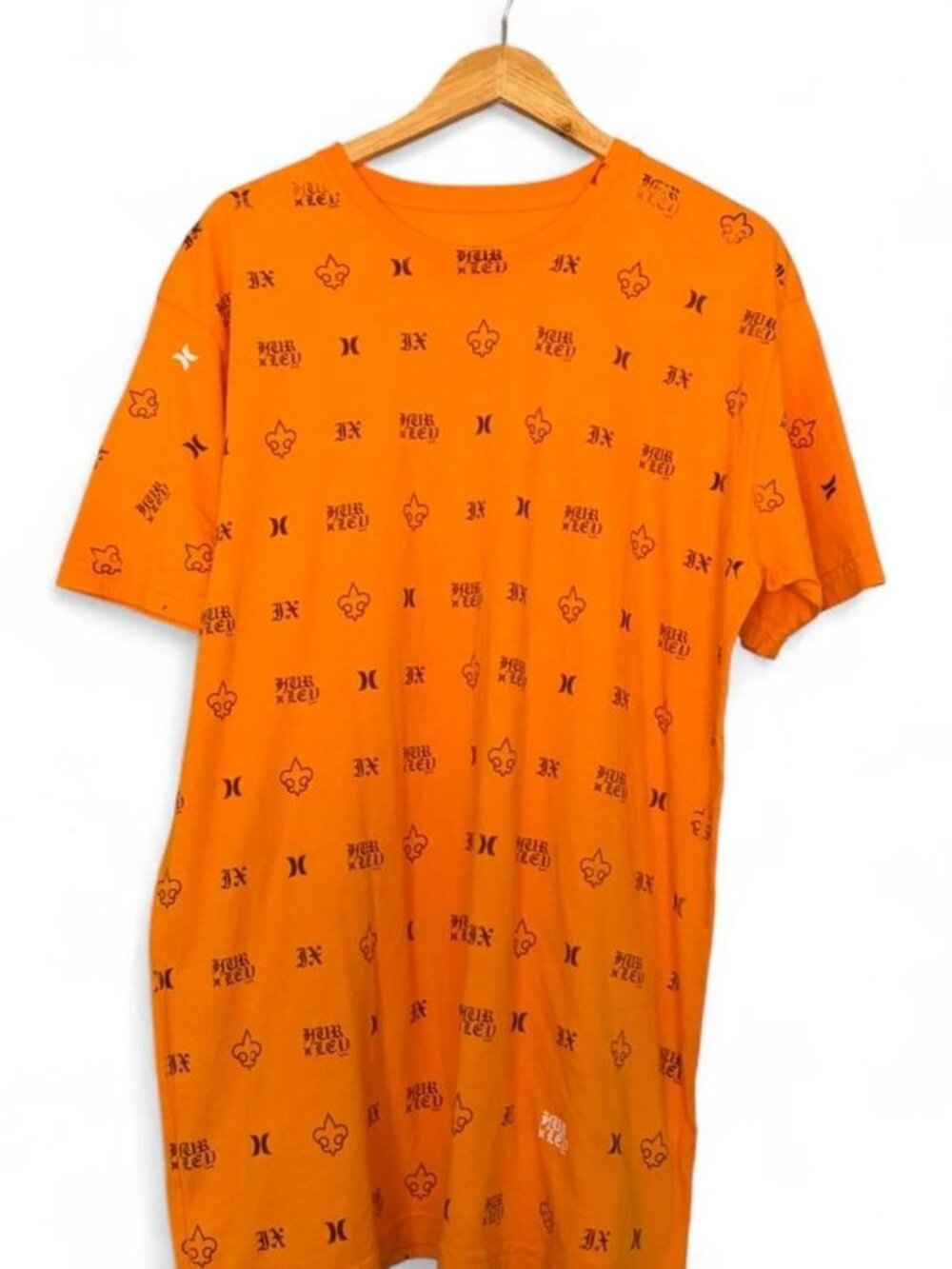 Y2K Hurley Full Print TShirt